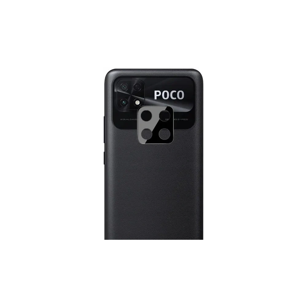 Szkło na aparat Bizon Glass Lens do Poco C40 / Redmi 10C [2 PACK]