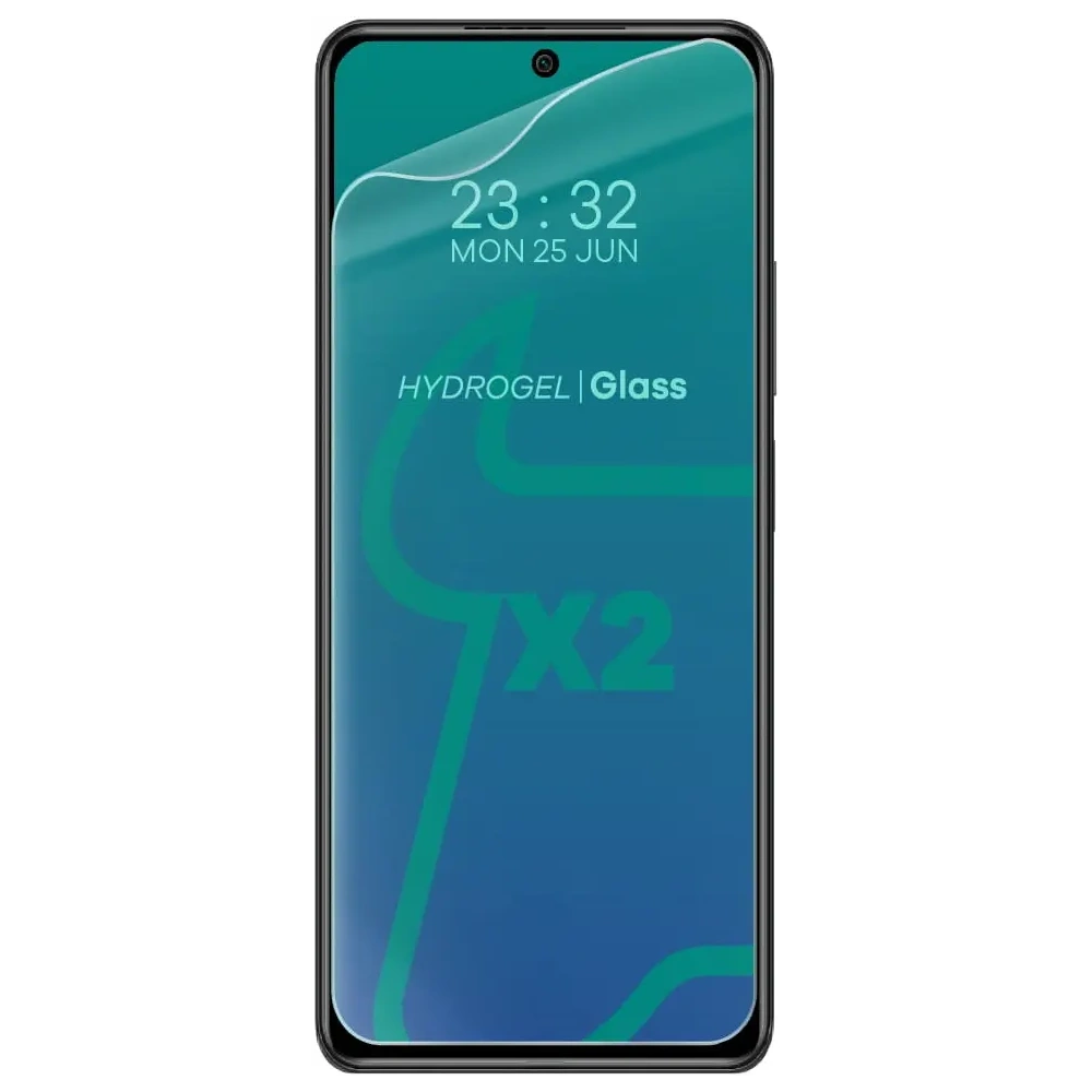 Folia hydrożelowa na ekran Bizon Glass Hydrogel Xiaomi POCO F3 [2 PACK]