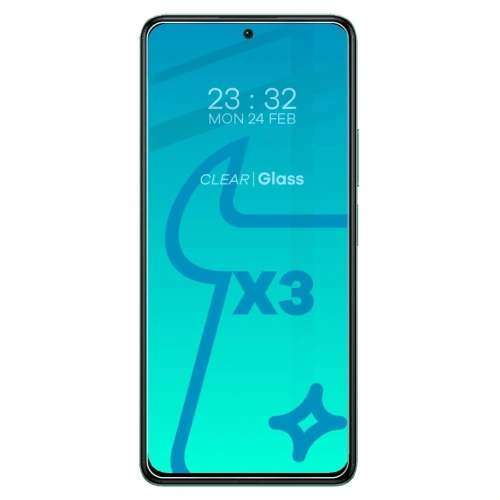 Buy Bizon Glass Clear tempered glass - 3 pcs. + lens glass Xiaomi Poco F4 - BIZ2077 - {ean13} - Home Screen Store Europe