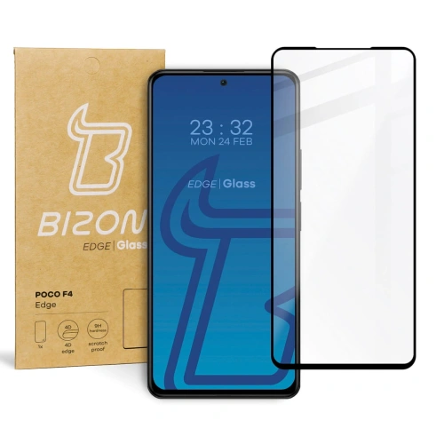 Kup Bizon Glass Edge Xiaomi Poco F4 fekete - BIZ2078 - {ean13} - Sklep Home Screen