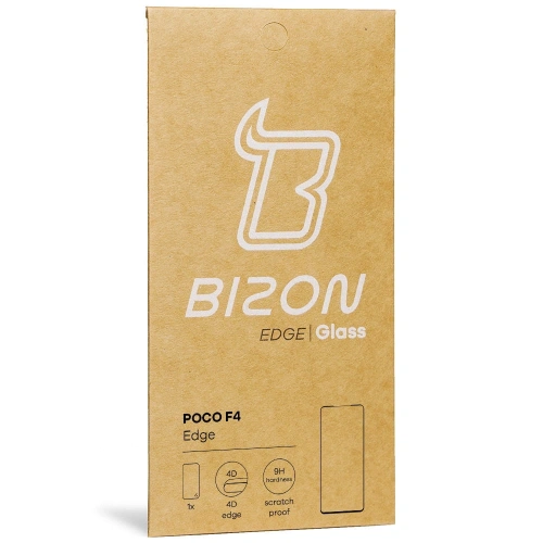 Kup Bizon Glass Edge Xiaomi Poco F4 fekete - BIZ2078 - {ean13} - Sklep Home Screen