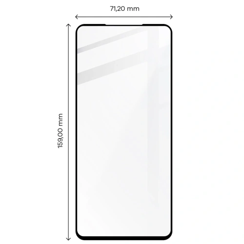 Kup Bizon Glass Edge edzett üveg - [2 PACK] + lencsevédő Xiaomi Poco F4 fekete - BIZ2079 - {ean13} - Sklep Home Screen
