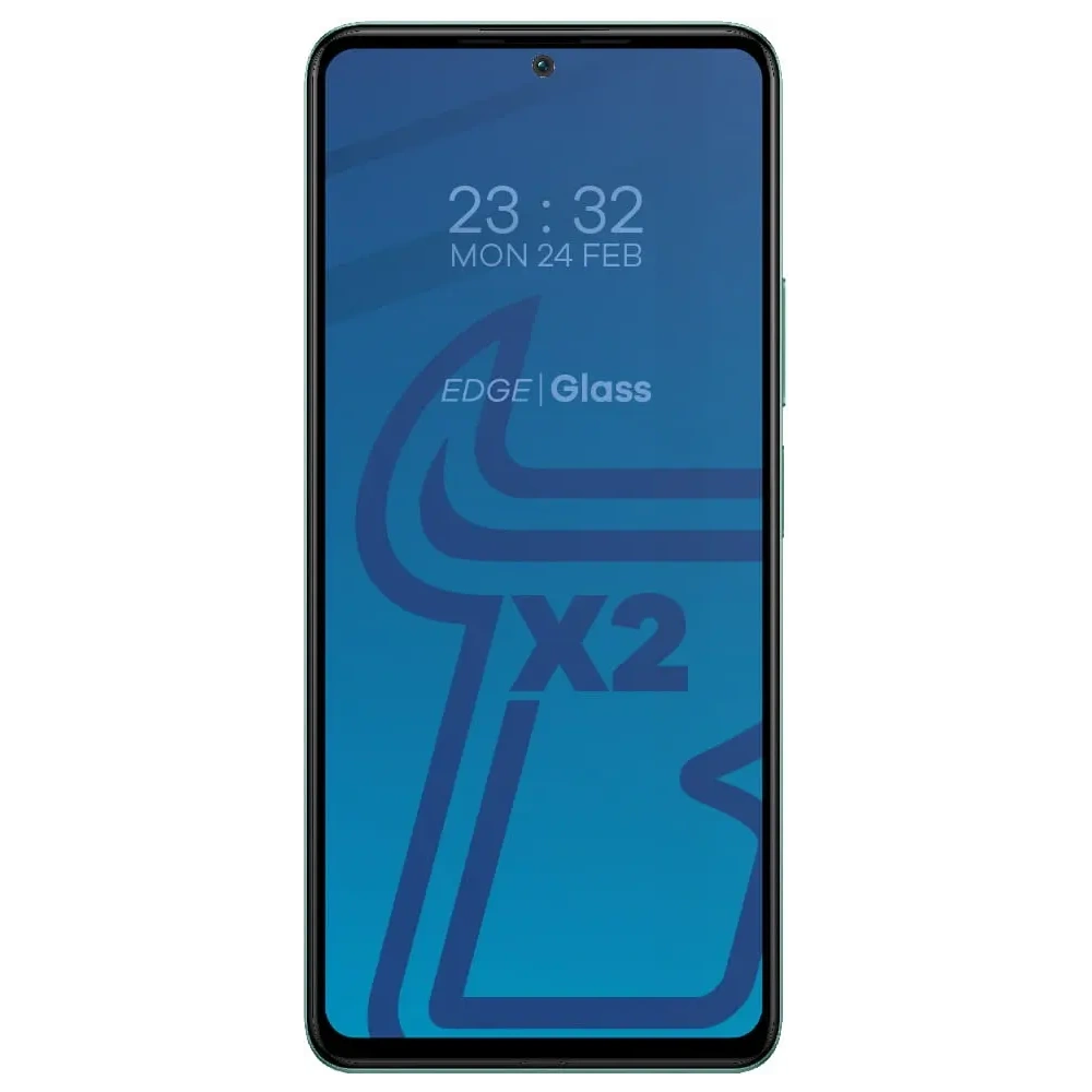 Szkło hartowane Bizon Glass Edge - [2 PACK] + ochrona na obiektyw Xiaomi Poco F4