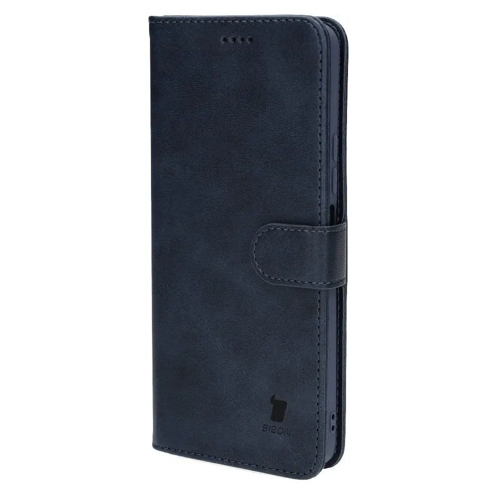 Etui Bizon Case Wallet do Xiaomi Poco F4 granatowe