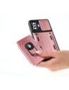 Kup Bizon Case Camshield Card Slot Ring Xiaomi Poco F4 GT roz deschis - BIZ2086 - {ean13} - Sklep Home Screen