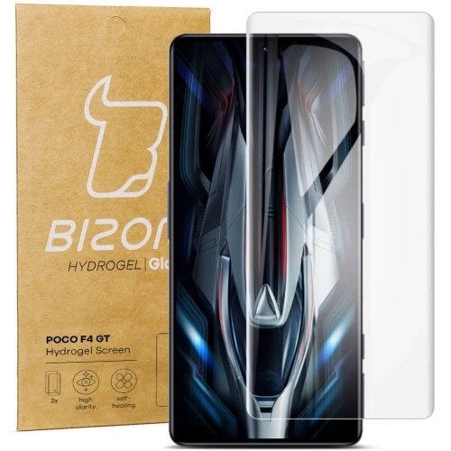 Kup Fólie hydrogelová na displej Bizon Glass Hydrogel Poco F4 GT [2 PACK] - BIZ2087 - {ean13} - Sklep Home Screen