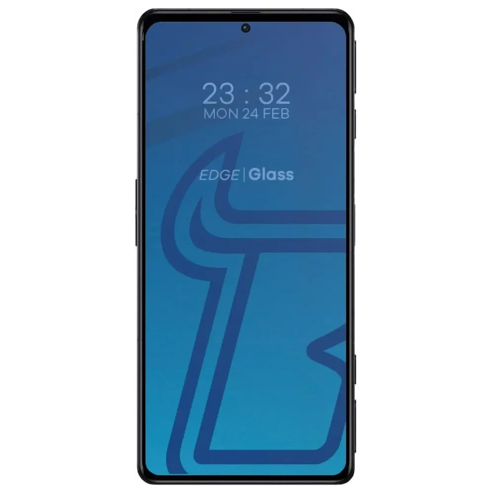 Szkło hartowane Bizon Glass Edge do Xiaomi Poco F4 GT czarne