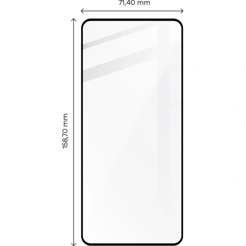 Kup Tvrzené sklo Bizon Glass Edge pro Xiaomi Poco F4 GT černé - BIZ2088 - {ean13} - Sklep Home Screen