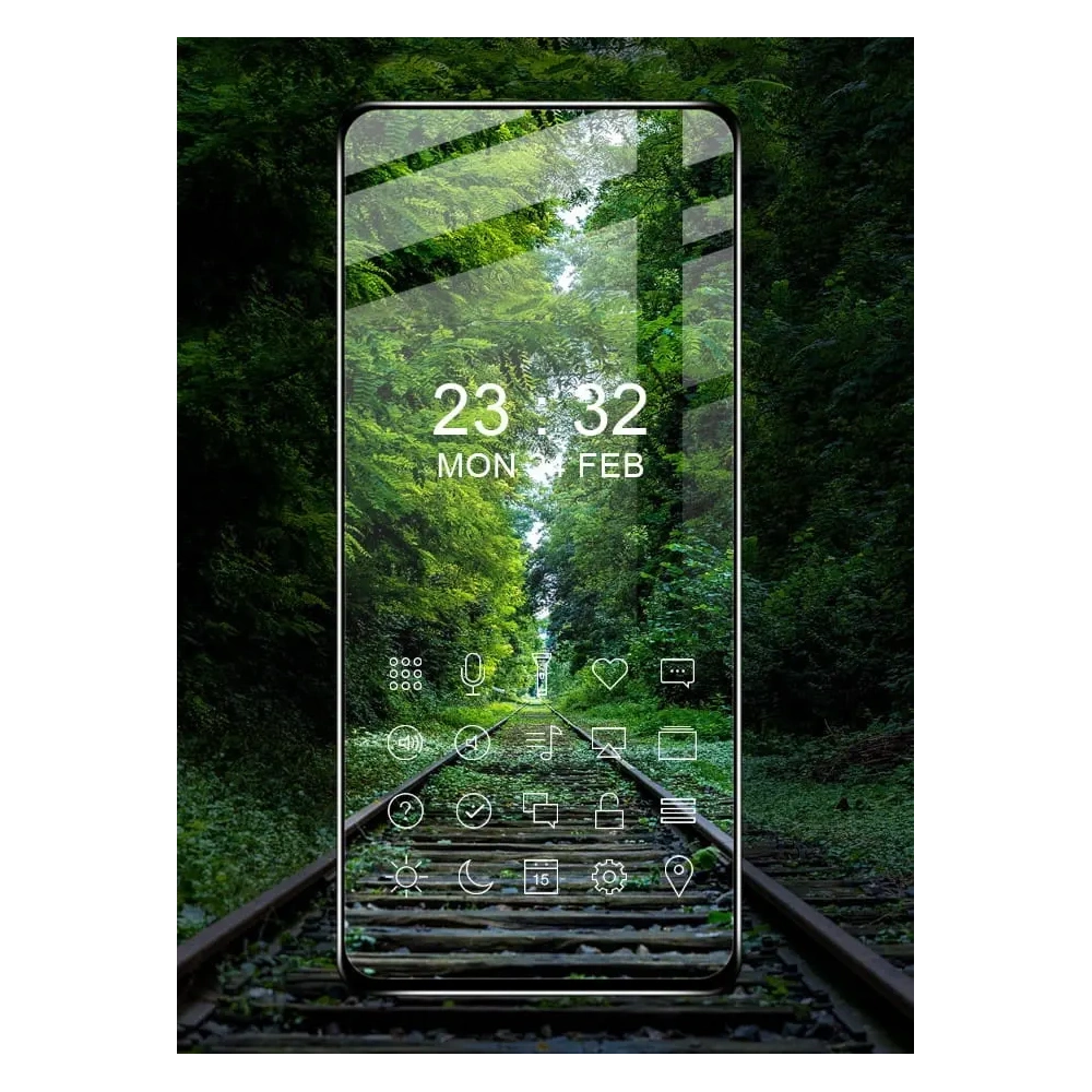 Szkło hartowane Bizon Glass Edge do Xiaomi Poco F4 GT czarne
