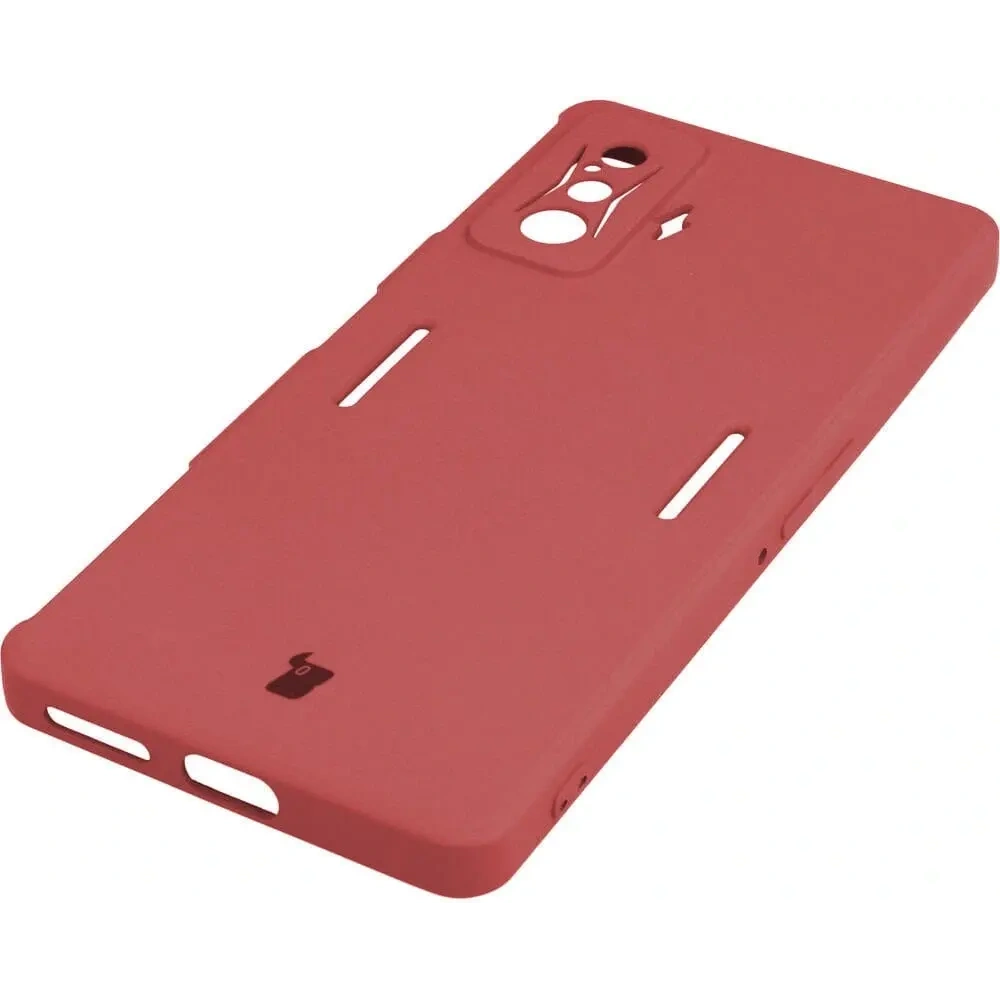 Etui Bizon Case Silicone do Xiaomi Poco F4 GT ciemny róż