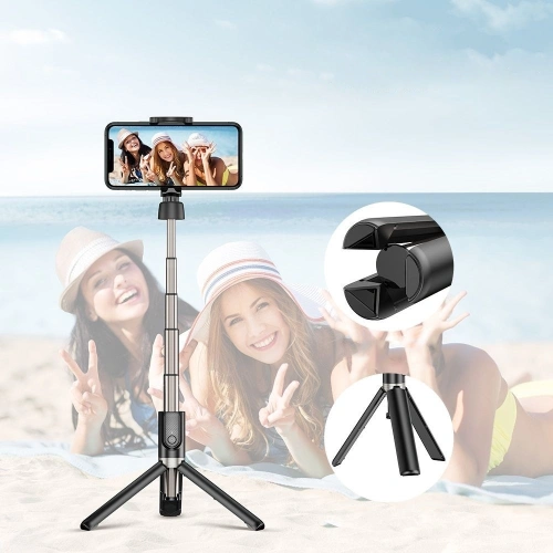 Kup ESR Drahtloser Selfie-Stick Stativ Schwarz - ESR153BLK - {ean13} - Sklep Home Screen