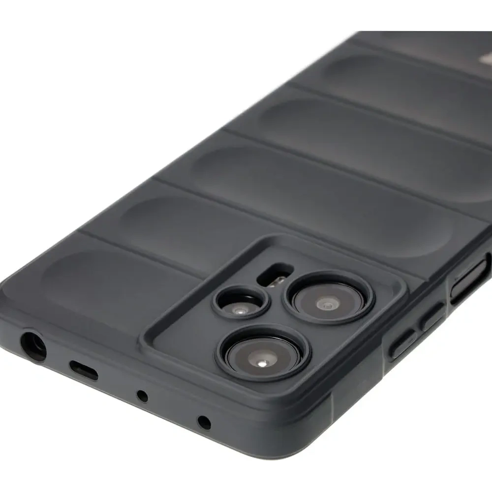 Pancerne etui Bizon Case Tur do Xiaomi Poco F5 szare