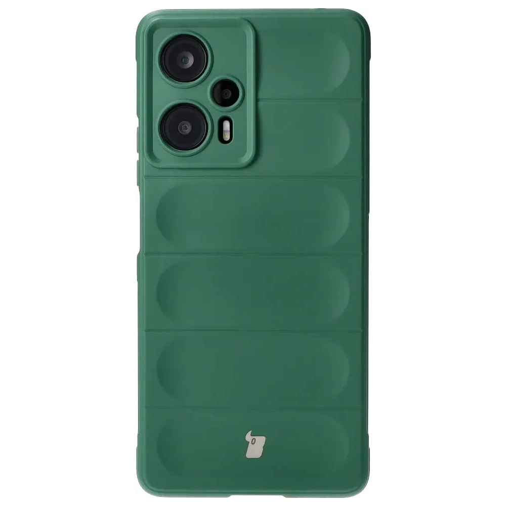 Pancerne etui Bizon Case Tur do Xiaomi Poco F5 ciemnozielone