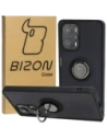 Bizon Case Hybrid Ring Xiaomi Poco F5 smoky with a black frame