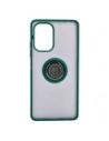 Buy Bizon Case Hybrid Ring Xiaomi Poco F5 smoky with a dark green frame - BIZ2098 - {ean13} - Home Screen Store Europe