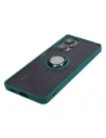 Buy Bizon Case Hybrid Ring Xiaomi Poco F5 smoky with a dark green frame - BIZ2098 - {ean13} - Home Screen Store Europe
