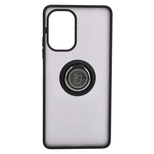 Kup Etui s úchopem na prst Bizon Case Hybrid Ring pro Xiaomi Poco F5 kouřové s černým rámečkem - BIZ2099 - {ean13} - Sklep Home Screen