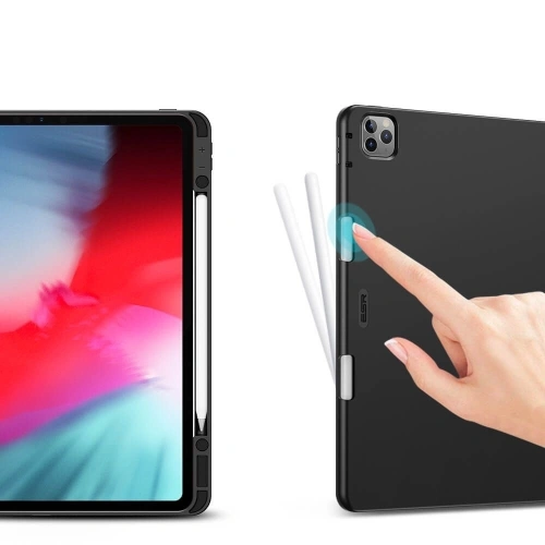 Kup Etui ESR Rebound Pencil Apple iPad Pro 12.9 2018/2020 (a 3-a și a 4-a generație) Negru - ESR154BLK - {ean13} - Sklep Home Screen