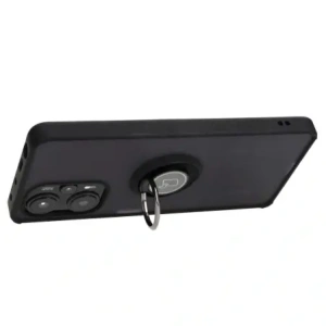 Buy Bizon Case Hybrid Ring Xiaomi Poco F5 smoky with a black frame - BIZ2099 - {ean13} - Home Screen Store Europe