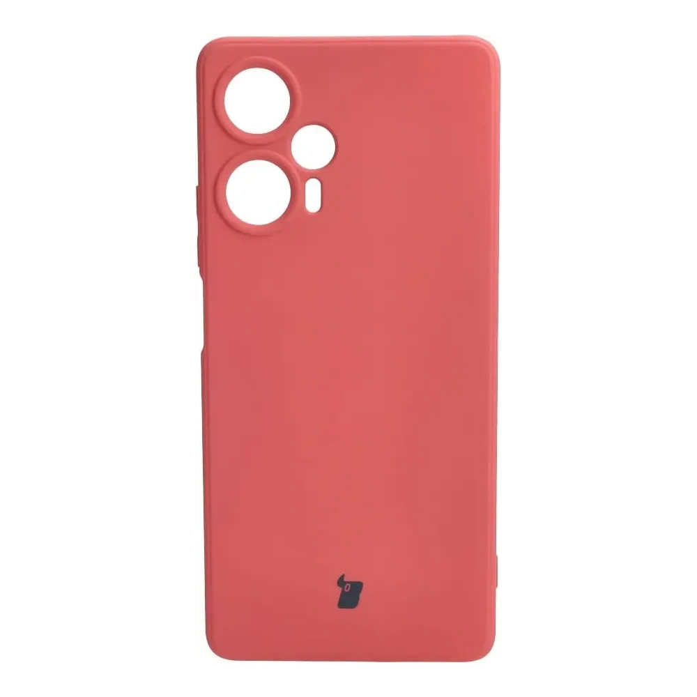 Etui Bizon Case Silicone Sq do Xiaomi Poco F5 brudny róż