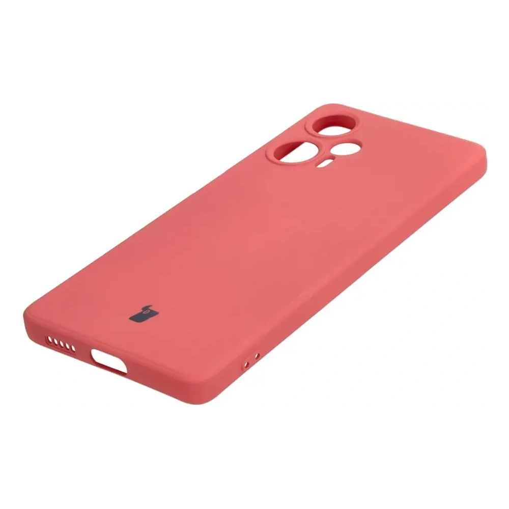 Etui Bizon Case Silicone Sq do Xiaomi Poco F5 brudny róż