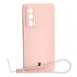 Kup Etui Bizon Case Silicone Sq do Xiaomi Poco F5 Pro jasnorůžové - BIZ2108 - {ean13} - Sklep Home Screen