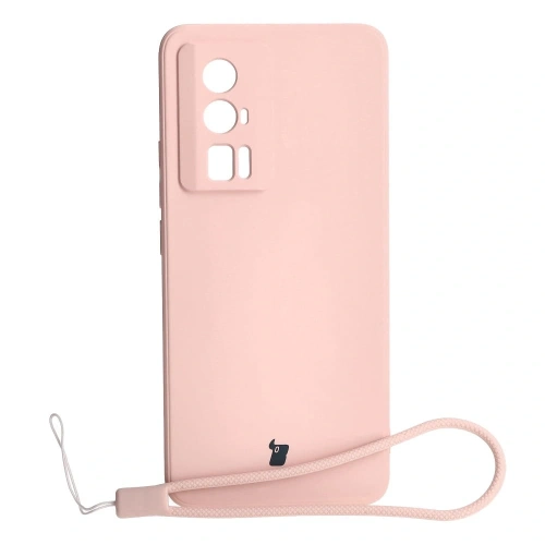 Kup Etui Bizon Case Silicone Sq do Xiaomi Poco F5 Pro jasnoróżowe - BIZ2108 - {ean13} - Sklep Home Screen