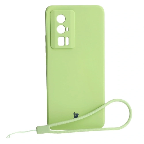 Kup Etui Bizon Case Silicone Sq do Xiaomi Poco F5 Pro jasnozielone - BIZ2109 - {ean13} - Sklep Home Screen