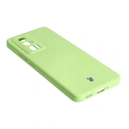 Kup Etui Bizon Case Silicone Sq do Xiaomi Poco F5 Pro jasnozielone - BIZ2109 - {ean13} - Sklep Home Screen