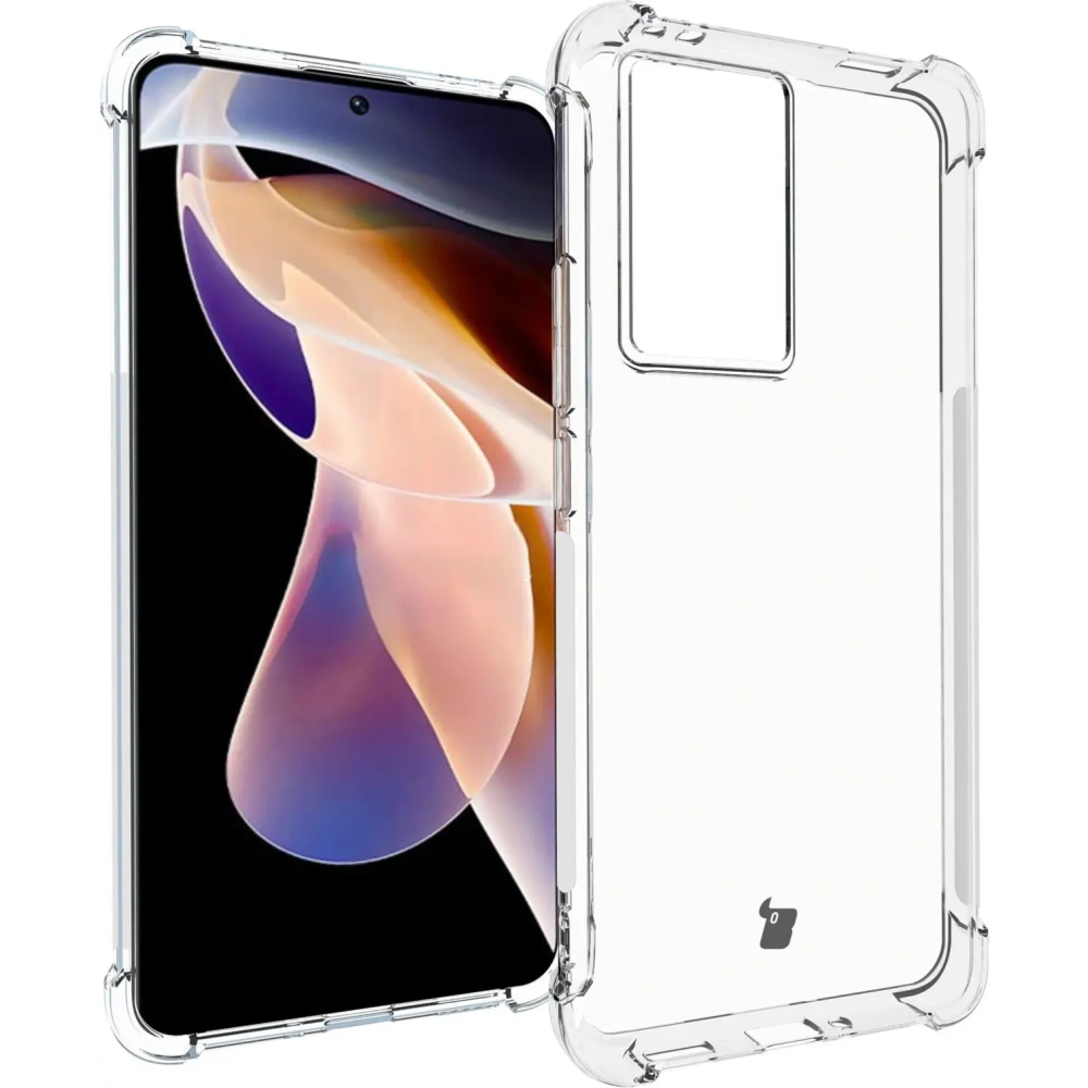 Elastyczne etui Bizon Case Salpa do Xiaomi Poco F5 Pro przezroczyste