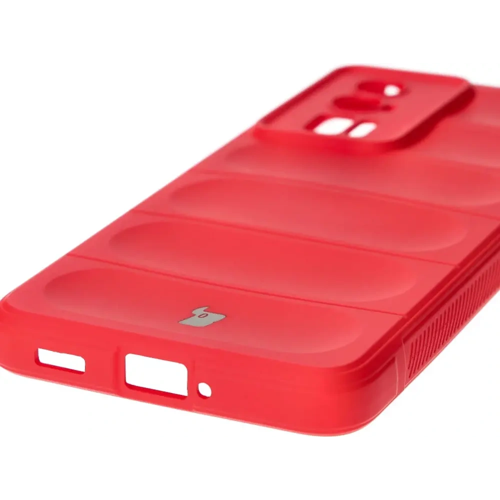 Pancerne etui Bizon Case Tur do Xiaomi Poco F5 Pro czerwone