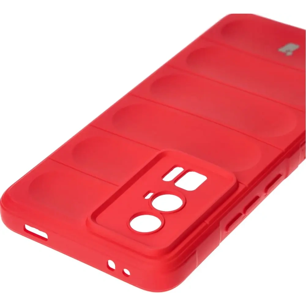 Pancerne etui Bizon Case Tur do Xiaomi Poco F5 Pro czerwone