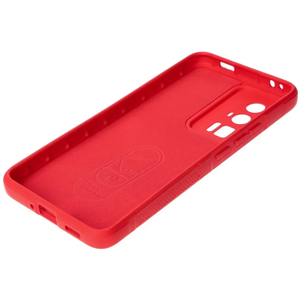 Pancerne etui Bizon Case Tur do Xiaomi Poco F5 Pro czerwone