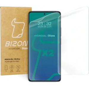 Buy Bizon Glass Hydrogel POCO F5/F5 Pro [2 PACK] - BIZ2117 - {ean13} - Home Screen Store Europe