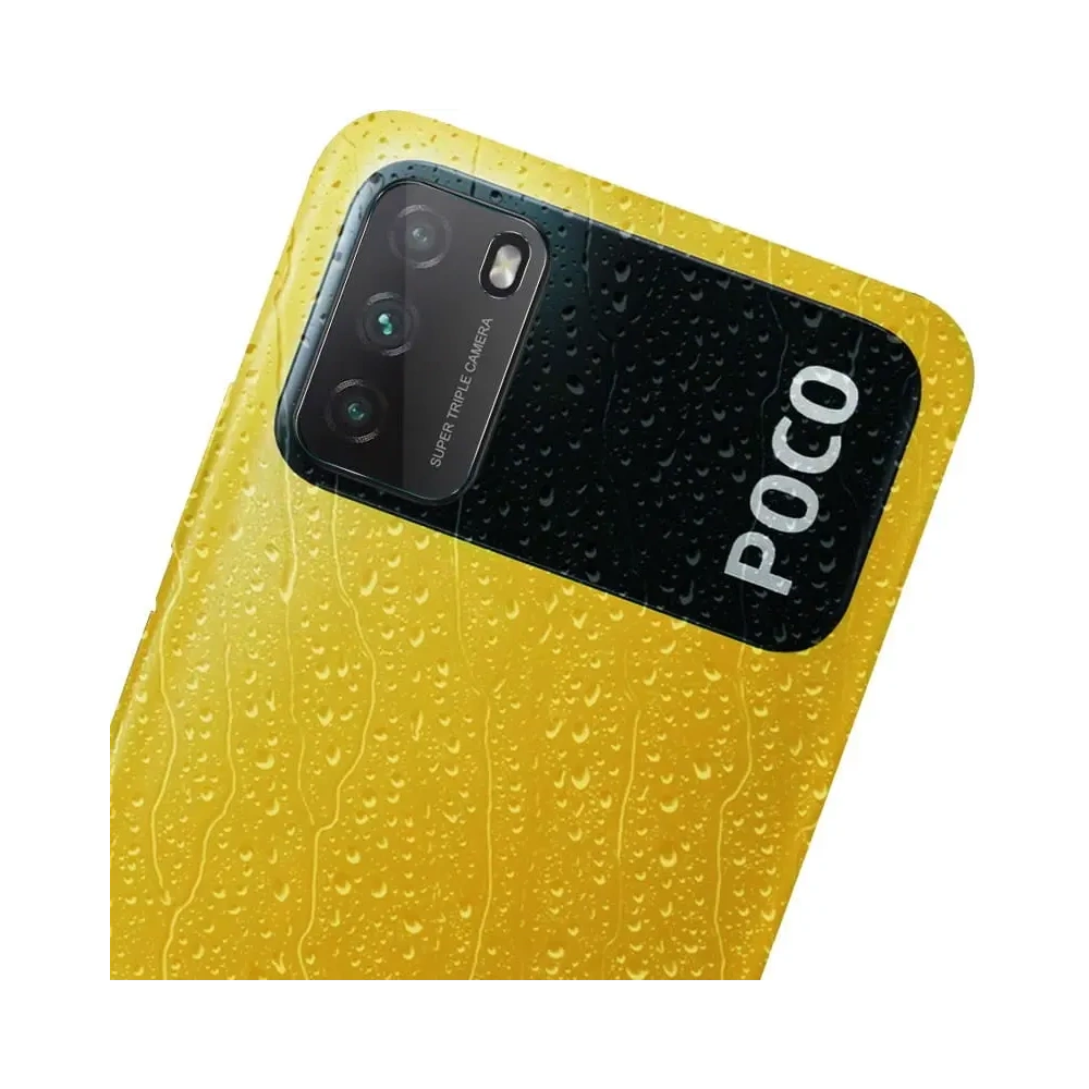 Szkło hartowane Bizon Glass Edge - [2 PACK] + ochrona na obiektyw Xiaomi Poco M3 czarne