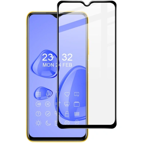 Kup Bizon Glass Edge edzett üveg - [2 PACK] + lencsevédelem Xiaomi Poco M3 fekete - BIZ2119 - {ean13} - Sklep Home Screen