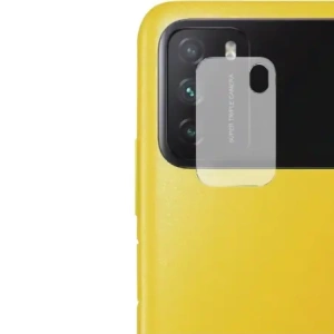 Bizon Glass Edge edzett üveg - [2 PACK] + lencsevédelem Xiaomi Poco M3 fekete