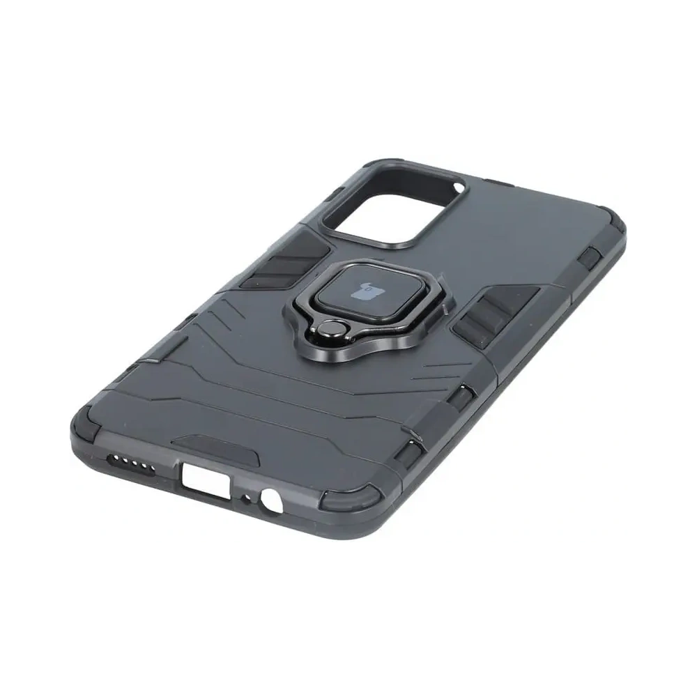 Etui Bizon Case Armor Ring do Poco M4 Pro 5G / Redmi Note 11S 5G czarne