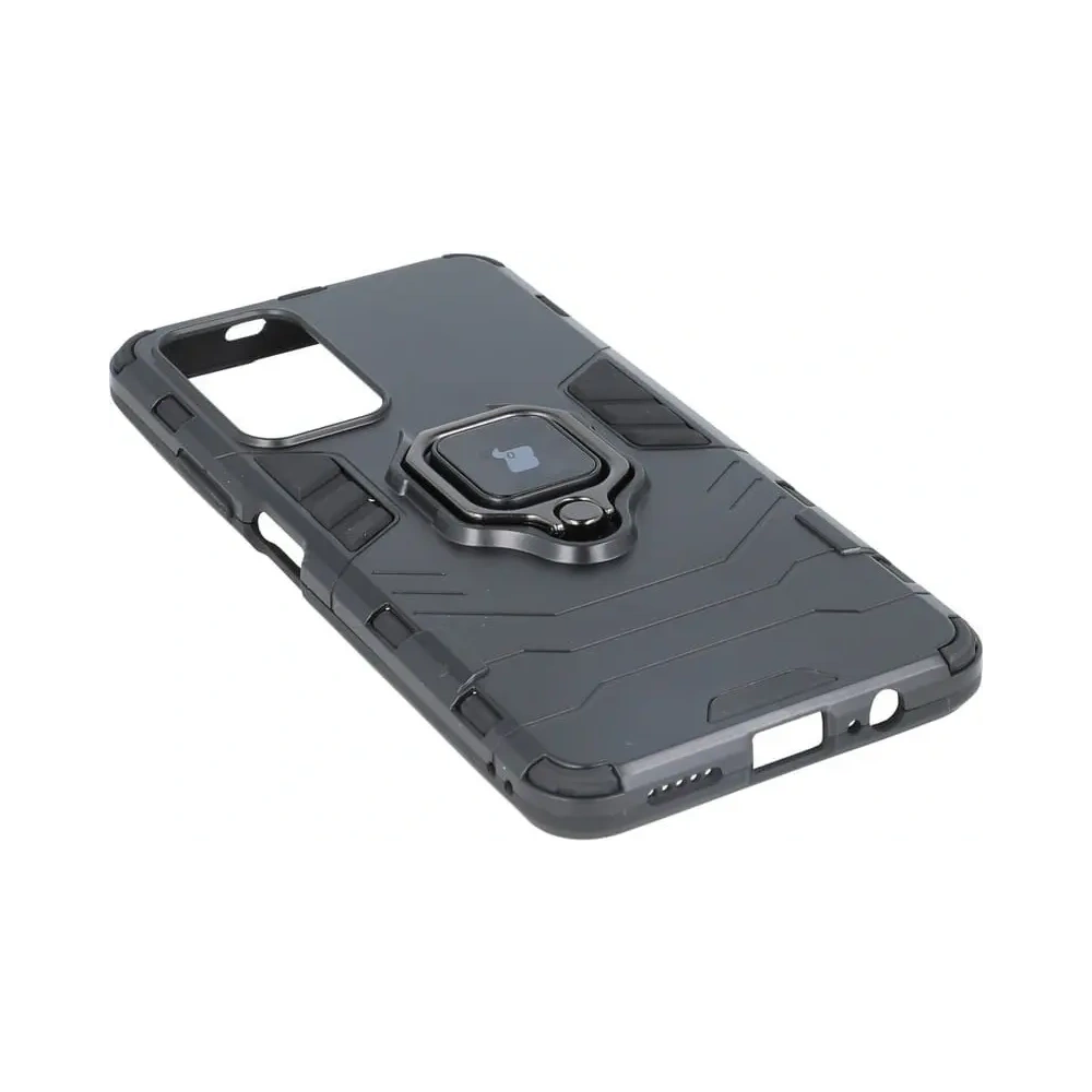Etui Bizon Case Armor Ring do Poco M4 Pro 5G / Redmi Note 11S 5G czarne