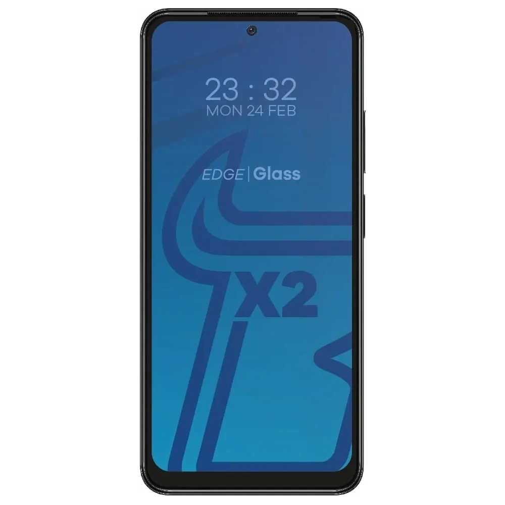 Szkło hartowane Bizon Glass Edge - [2 PACK] + ochrona na obiektyw Poco M4 Pro 5G / Redmi Note 11S 5G czarne