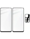 Kup Bizon Glass Edge edzett üveg - [2 PACK] + lencsevédő Poco M4 Pro 5G / Redmi Note 11S 5G fekete - BIZ2126 - {ean13} - Sklep Home Screen