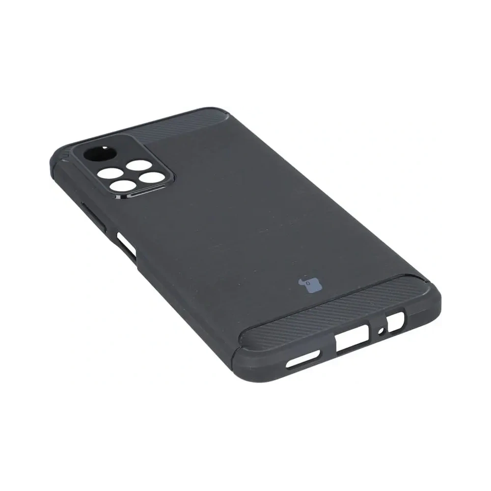 Etui Bizon Case Carbon TPU do Poco M4 Pro 5G / Redmi Note 11S 5G czarne