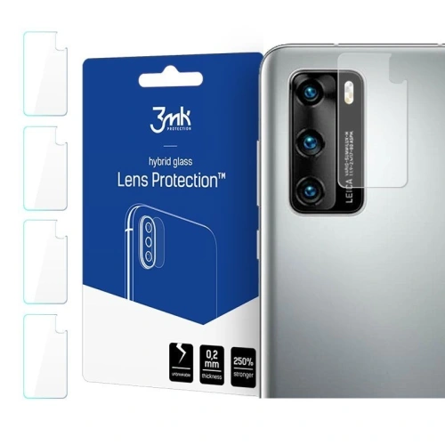 Kup Hybridní sklo na objektiv fotoaparátu 3MK Lens Protection Huawei P40 [4 PACK] - 3MK160 - {ean13} - Sklep Home Screen