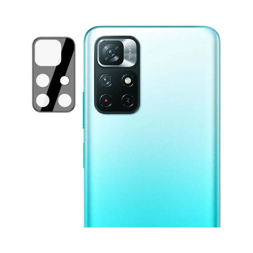 Szkło na aparat Bizon Glass Lens do Poco M4 Pro 5G / Redmi Note 11S 5G [2 PACK]