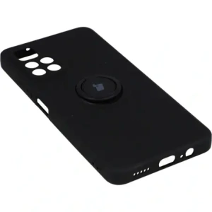 Kup Bizon Case Inel din Silicon Poco M4 Pro 5G / Redmi Note 11S 5G negru - BIZ2131 - {ean13} - Sklep Home Screen