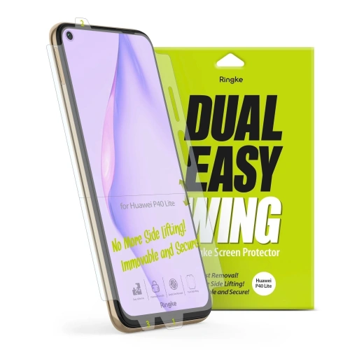 Kup Fólie hydrogelová Ringke Dual Easy Wing Full Cover Huawei P40 Lite [2 PACK] - RGK1148 - {ean13} - Sklep Home Screen