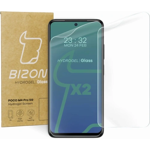 Kup Fólie hydrogelová na displej Bizon Glass Hydrogel Poco M4 Pro 5G / Redmi Note 11S 5G [2 PACK] - BIZ2133 - {ean13} - Sklep Home Screen