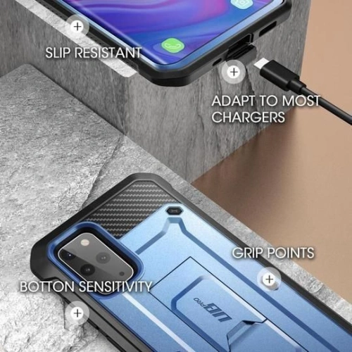 Kup Etui Supcase Unicorn Beetle Pro Samsung Galaxy S20+ Plus Fémkék - SPC103BLU - {ean13} - Sklep Home Screen