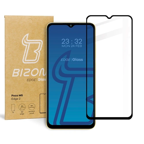 Kup Bizon Glass Edge 2 Poco M5 schwarz - BIZ2135 - {ean13} - Sklep Home Screen