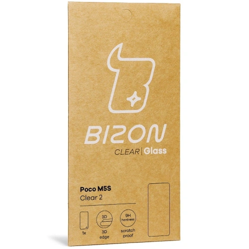 Kup Szkło hartowane Bizon Glass Clear 2 do Poco M5s / Redmi Note 10 / 10s - BIZ2136 - {ean13} - Sklep Home Screen